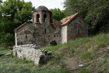 Obraz premium ruins of old church at Gremi Georgia
