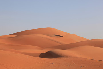 Fototapeta na wymiar beautiful desertscape at united arab emirates