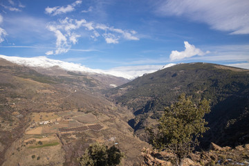 Fototapeta premium mountainous landscape of Sierra Nevada (Spain)