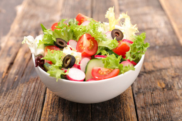 bowl of mixed vegetable salad