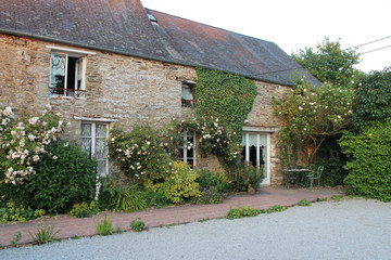 Fototapeta na wymiar house in normandy (france)