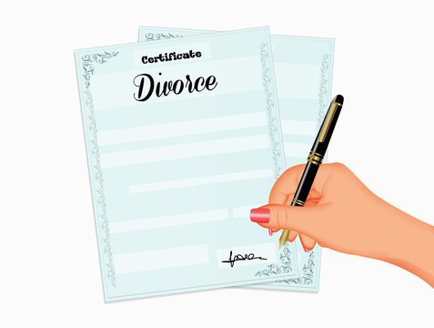 sign the divorce practices