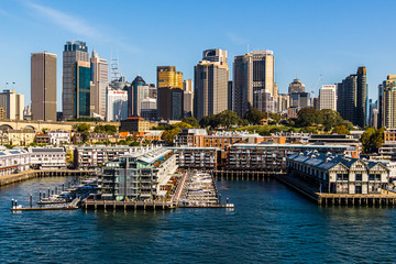 Fototapeta premium Sydney Skyline Dock´s