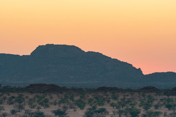 BEAUTIFUL LANDSCAPE IN NAMIBIA AFRICA