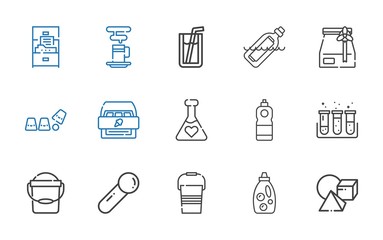 container icons set