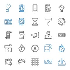 button icons set