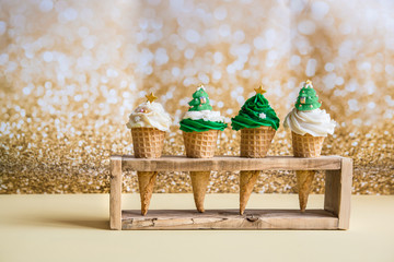 Ice cream for christmas time