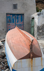 Boat and door