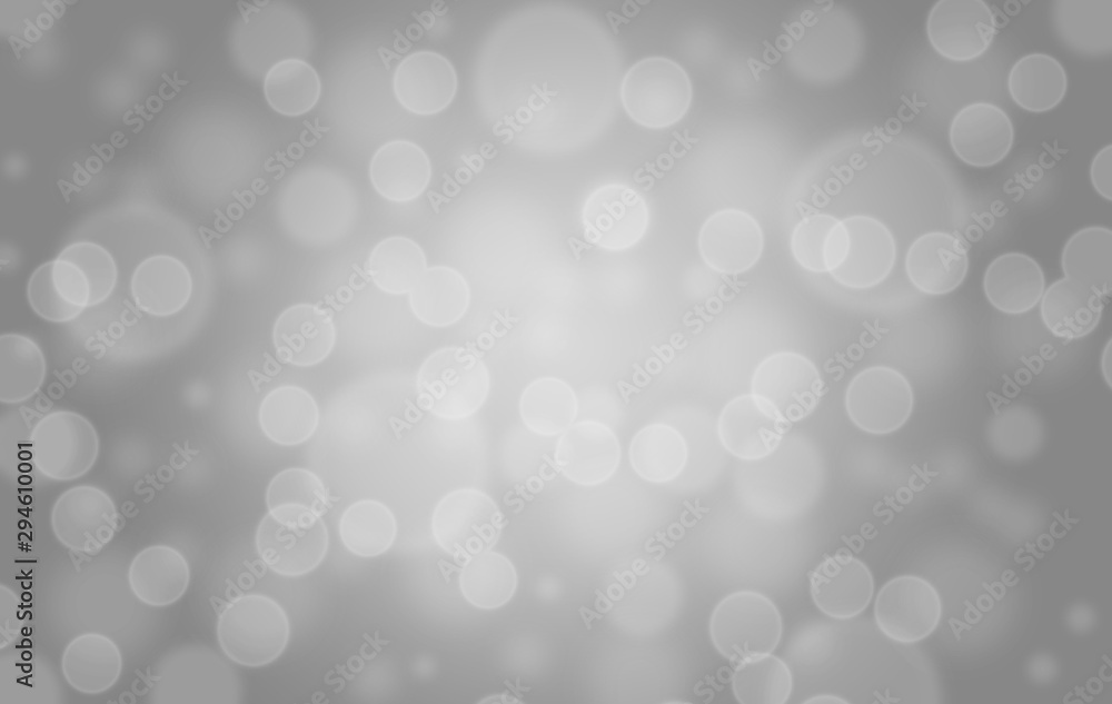 Poster abstract background with bokeh