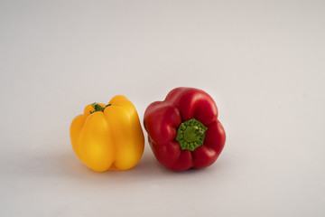 Red and Yellow bell pepper