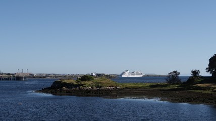 View on a cruise ship