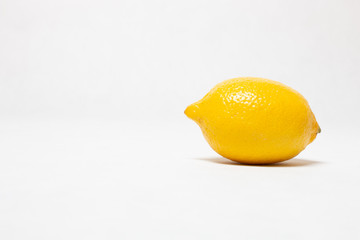 lemon isolated on white background