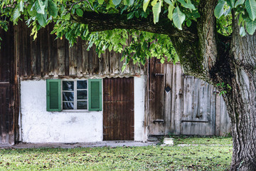 Holzhütte