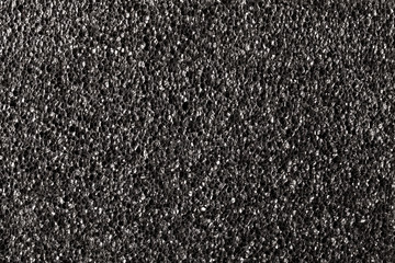 Texture of black sponge