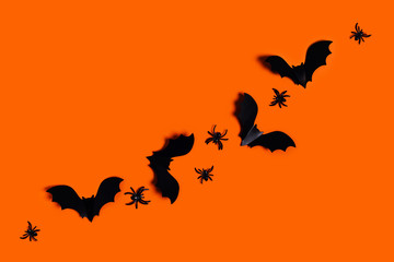 Holiday card, halloween horror story.