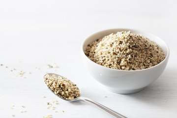 hulled hemp seeds, healthy superfood supplement