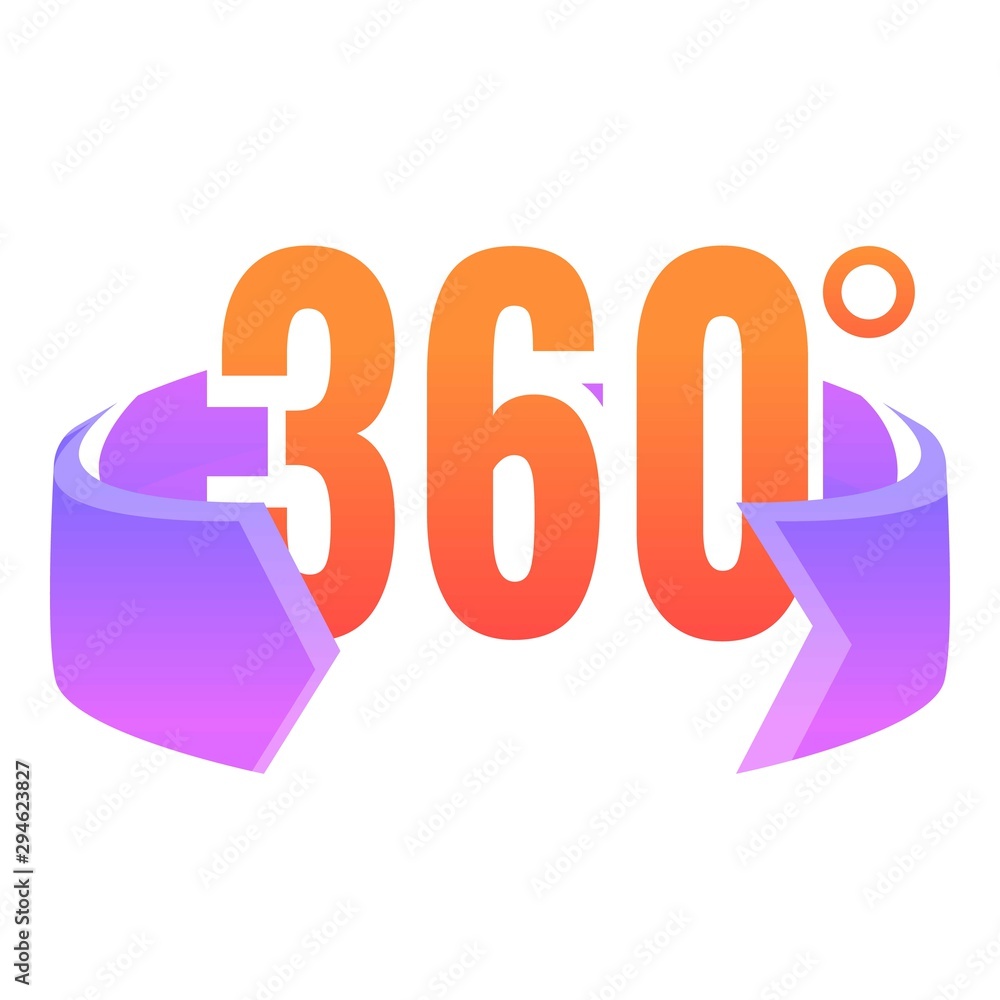 Poster virtual reality game icon. cartoon of virtual reality game vector icon for web design isolated on wh