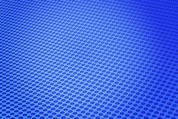 Abstract Background from metal sheet with holes. 3D illustration.
