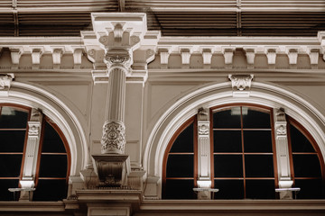 Fototapeta premium detail of building