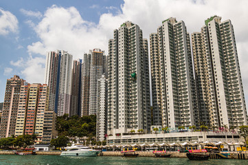Hongkong Wohnhochhäuser