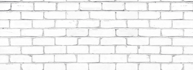 Fototapeta premium Stary brudny biały zewnętrzny mur tekstury. Cementowy blok bielony szerokoekranowe tło