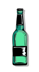 illustration of Beer bottle