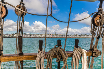 Obraz premium Segeln vor Auckland 3