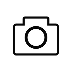 photo icon trendy flat design