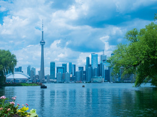 Fototapeta premium Canada Toronto Centre island landscape