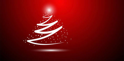 albero di natale, cartolina, natalizio, luci di natale	