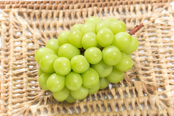 日本でシャインマスカットと呼ばれるブドウ