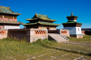 Ancient temple in Mongolia 