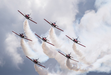 Patrulla Aguila, aerobatic demonstration team Spanish Air Force