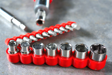 snoring screwdriver and lots of bits