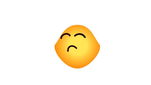 the animated smiley was offended. alpha channel looped