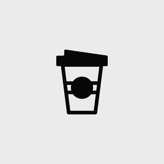 Coffee mug icon. EPS vector file.