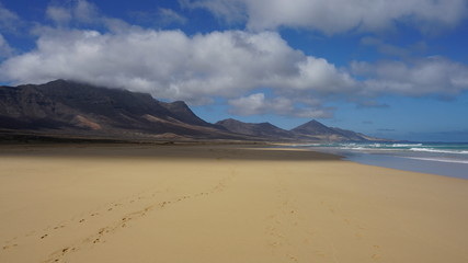 Playa de Cofete, Jandía (Fuerteventura, Islas Canarias, España)