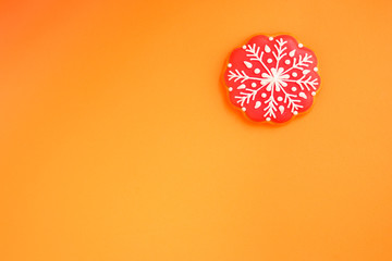 gingerbread. gifts, christmas or Noel holiday, happy New Year. festive background. food background. top view