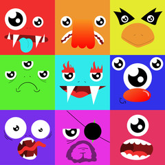 Spooky and Cute Halloween Monster