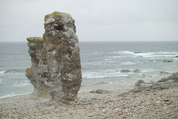 rocks on the beach at Fårö