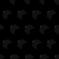 black cube pattern vector abstract