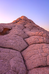 Unique sandstone landscape in the desert southwest, Arizona, USA.