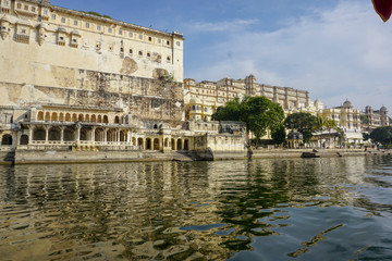 Naklejka premium Udaipur - City of Lakes