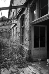 Outside building