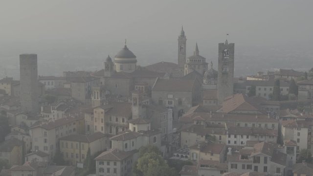 Landscape Citt&agrave; Alta Bergamo (flat image)