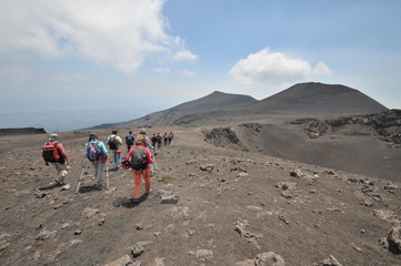 Fototapeta premium ETNA - SICILE