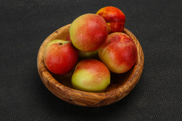 Sweet tasty fresh ripe apricots