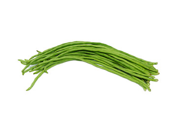 yardlong bean isolated on white background