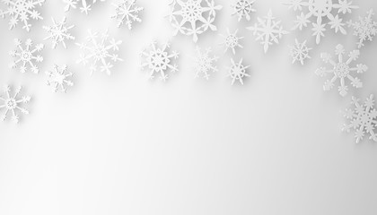 Modern puristic Christmas background