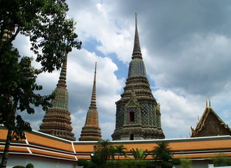 Fototapeta premium Templo budista de Bangkok (Tailandia).